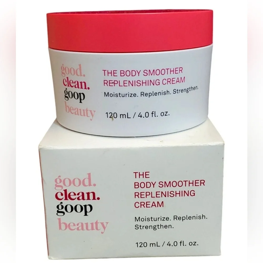 good.clean.goop beauty The Body Smoother Replenishing Cream 4oz NIB Moisturizer